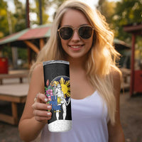 Filipinos Lapu-Lapu Hero Philippines Skinny Tumbler Hibiscus Flowers Style