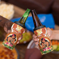 Personalised Tonga Mother's Day 4 in 1 Can Cooler Tumbler I Love You Mom