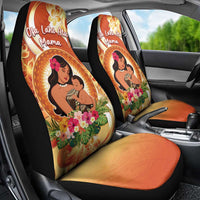 Tonga Mother's Day Car Seat Cover I Love You Mom