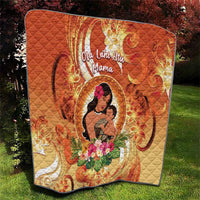 Tonga Mother's Day Quilt I Love You Mom