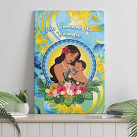 Fiji Mother's Day Canvas Wall Art I Love You Mom