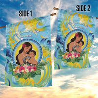 Fiji Mother's Day Garden Flag I Love You Mom