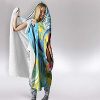 Fiji Mother's Day Hooded Blanket I Love You Mom DT04 - Polynesian Pride