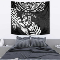 New Zealand Rugby Tapestry Silver Fern Maori Pattern
