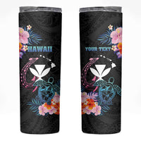 Personalised Hawaii Skinny Tumbler Kanaka Maoli With Fish Hook