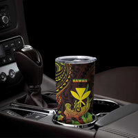 Personalised Hawaii Tumbler Cup Kanaka Maoli With Hammerhead Shark