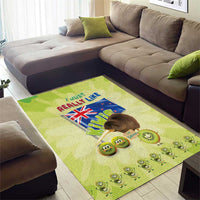 New Zealand Kiwi Area Rug I Just Really Like Kiwis DT04 - Polynesian Pride