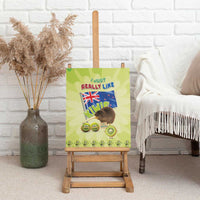 New Zealand Kiwi Canvas Wall Art I Just Really Like Kiwis