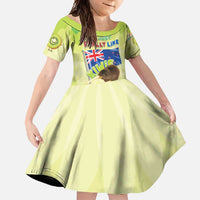 New Zealand Kiwi Family Matching Mermaid Dress and Hawaiian Shirt I Just Really Like Kiwis