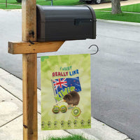 New Zealand Kiwi Garden Flag I Just Really Like Kiwis