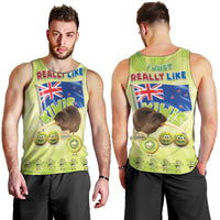 New Zealand Kiwi Men Tank Top I Just Really Like Kiwis