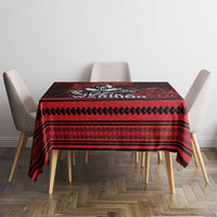 Hawaii Ikaika Warrior Tablecloth Hawaiian Tribal Tattoo