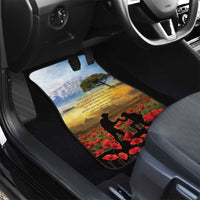 New Zealand ANZAC Day Car Mats The Ode Remembrance And Poppy