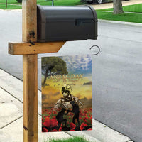 New Zealand ANZAC Day Garden Flag The Ode Remembrance And Poppy