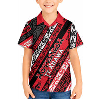 Personalised Aotearoa Te Arawa Hawaiian Shirt New Zealand Maori Tribal Fern Pattern