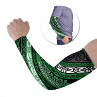 Personalised Aotearoa Ngati Maniapoto Arm Sleeves New Zealand Maori Tribal Fern Pattern