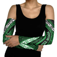Personalised Aotearoa Ngati Maniapoto Arm Sleeves New Zealand Maori Tribal Fern Pattern