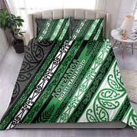 Aotearoa Ngati Maniapoto Bedding Set New Zealand Maori Tribal Fern Pattern