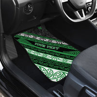 Personalised Aotearoa Ngati Maniapoto Car Mats New Zealand Maori Tribal Fern Pattern