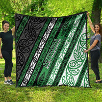 Aotearoa Ngati Maniapoto Quilt New Zealand Maori Tribal Fern Pattern