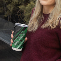 Personalised Aotearoa Ngati Maniapoto Tumbler Cup New Zealand Maori Tribal Fern Pattern