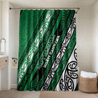 Aotearoa Ngati Raukawa Bathroom Set New Zealand Maori Tribal Fern Pattern