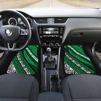 Personalised Aotearoa Ngati Raukawa Car Mats New Zealand Maori Tribal Fern Pattern