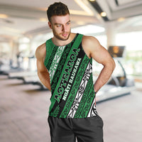 Personalised Aotearoa Ngati Raukawa Men Tank Top New Zealand Maori Tribal Fern Pattern