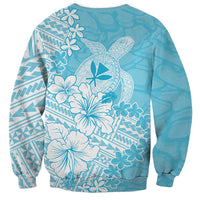Hawaii Kanaka Maoli Sweatshirt Polynesian Turtle Tattoo