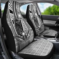 Mabuhay Philippines Festival Car Seat Cover Philippine Eagle Sun Three Stars Barong Pattern DT05 - Polynesian Pride