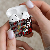 Maori Language Week AirPods Case Ake Ake Ake Tribal Patterns DT05 - Polynesian Pride