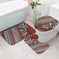 Maori Language Week Bathroom Set Ake Ake Ake Tribal Patterns DT05 - Polynesian Pride
