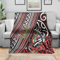 Maori Language Week Blanket Ake Ake Ake Tribal Patterns DT05 - Polynesian Pride