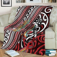 Maori Language Week Blanket Ake Ake Ake Tribal Patterns DT05 - Polynesian Pride