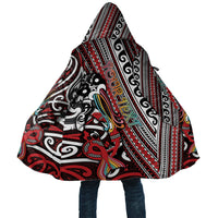 Personalised Maori Language Week Cloak Ake Ake Ake Tribal Patterns DT05 Unisex Red - Polynesian Pride
