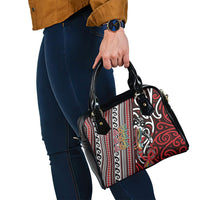 Maori Language Week Shoulder Handbag Ake Ake Ake Tribal Patterns DT05 - Polynesian Pride