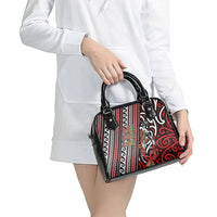 Maori Language Week Shoulder Handbag Ake Ake Ake Tribal Patterns DT05 - Polynesian Pride