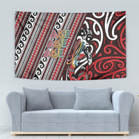 Maori Language Week Tapestry Ake Ake Ake Tribal Patterns DT05 - Polynesian Pride
