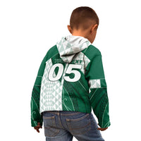 Custom Hawaii Volleyball Kid Hoodie Shaka Aloha Hand
