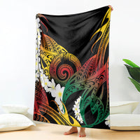 Piko Hawaiian Blanket Gradient Spiral Plumeria Tribal Patterns DT05 - Polynesian Pride
