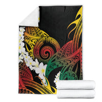 Piko Hawaiian Blanket Gradient Spiral Plumeria Tribal Patterns DT05 - Polynesian Pride