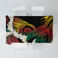 Piko Hawaiian Tablecloth Gradient Spiral Plumeria Tribal Patterns DT05 Multicolor - Polynesian Pride