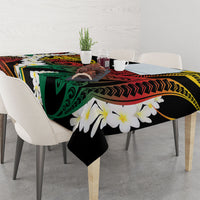 Piko Hawaiian Tablecloth Gradient Spiral Plumeria Tribal Patterns DT05 - Polynesian Pride