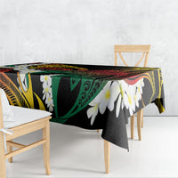 Piko Hawaiian Tablecloth Gradient Spiral Plumeria Tribal Patterns DT05 - Polynesian Pride