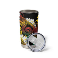 Piko Hawaiian Tumbler Cup Gradient Spiral Plumeria Tribal Patterns DT05 - Polynesian Pride