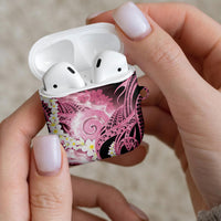 Piko Hawaiian AirPods Case Pink Galaxy Spiral Plumeria Tribal Patterns DT05 - Polynesian Pride