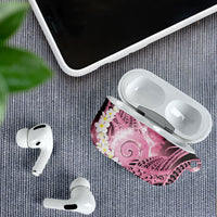 Piko Hawaiian AirPods Case Pink Galaxy Spiral Plumeria Tribal Patterns DT05 - Polynesian Pride