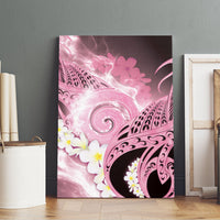Piko Hawaiian Canvas Wall Art Pink Galaxy Spiral Plumeria Tribal Patterns DT05 - Polynesian Pride