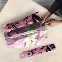 Piko Hawaiian Umbrella Pink Galaxy Spiral Plumeria Tribal Patterns DT05 - Polynesian Pride