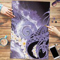 Piko Hawaiian Puzzle Purple Galaxy Spiral Plumeria Tribal Patterns DT05 Purple - Polynesian Pride